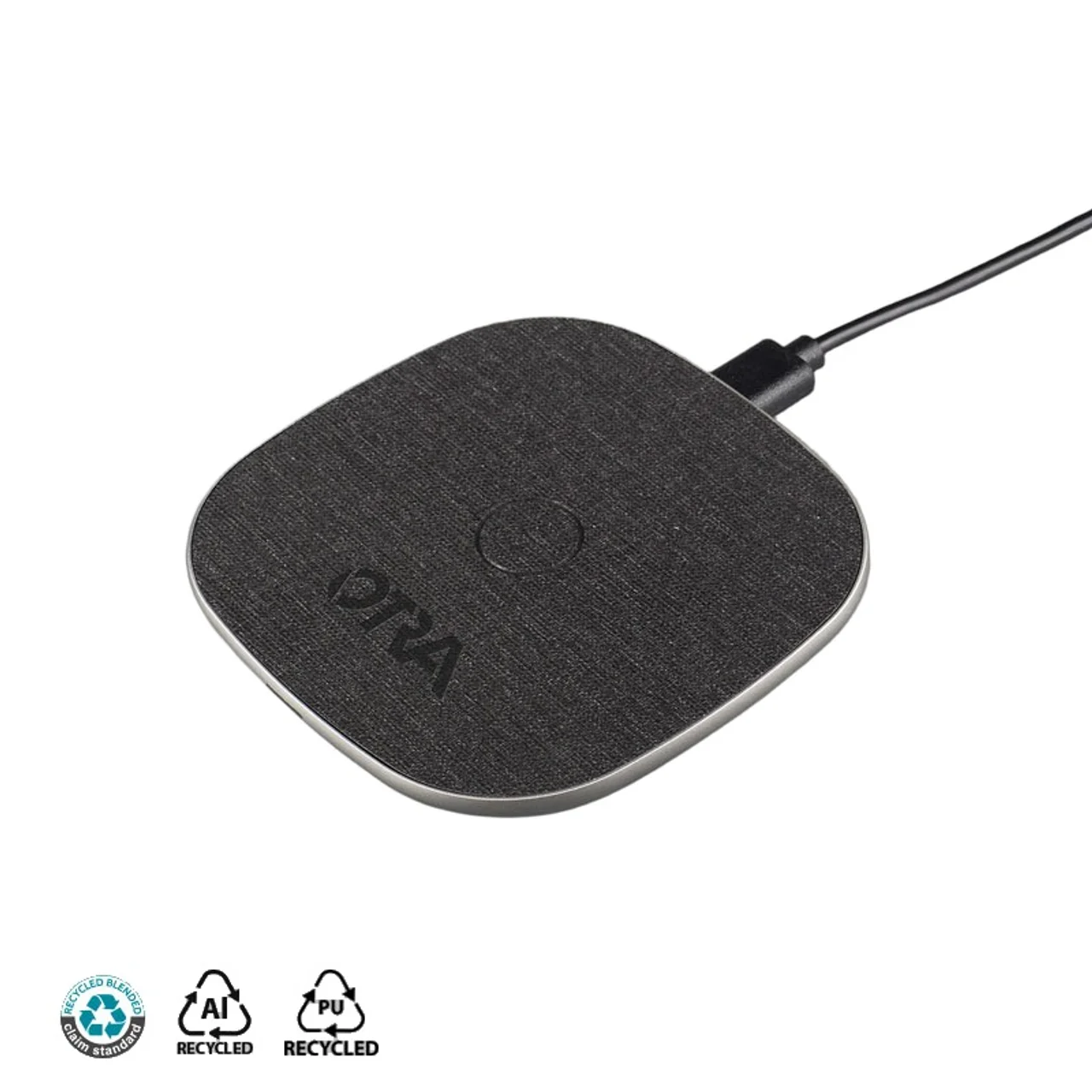 Hovedproduktbilde for 25-47-drd-5984 Scout Resirkulert PU og Aluminium 15W Trådløs  Billader