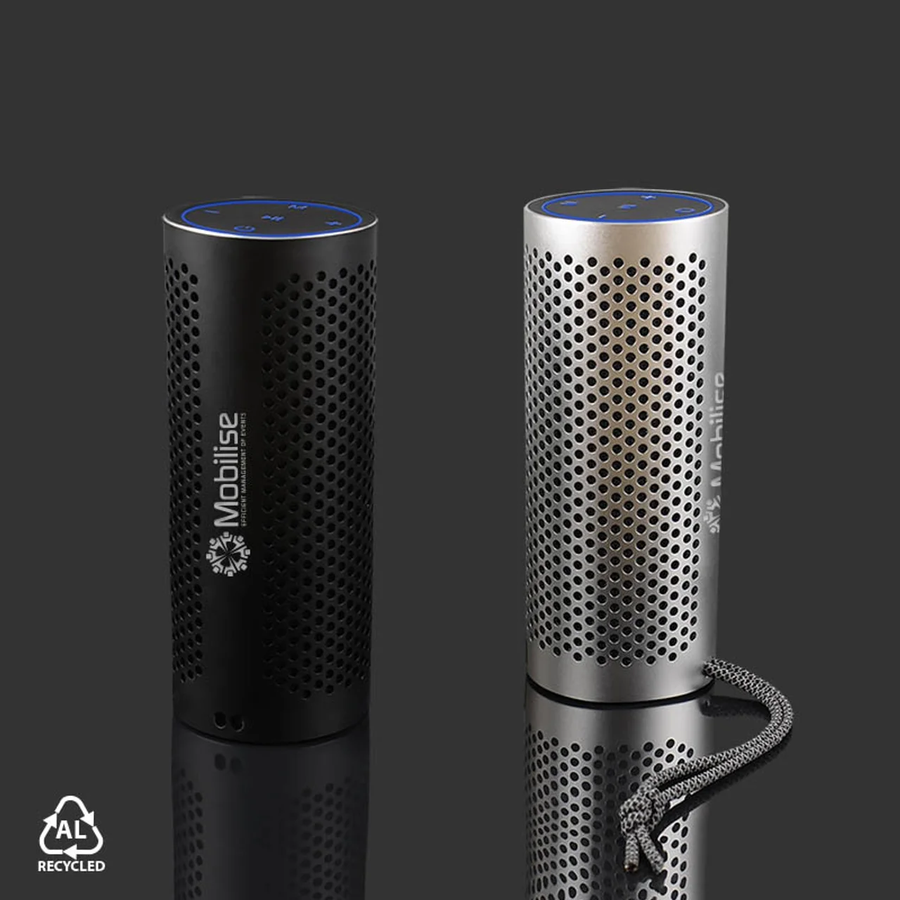 Hovedproduktbilde for 25-47-drd-6017-b Lundelund 30W Resirkulert Aluminium Bluetooth Høyttaler