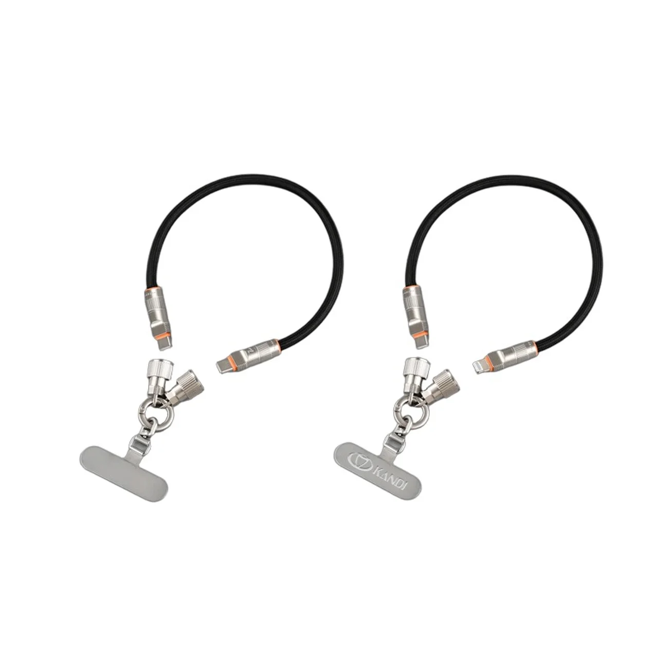 Hovedproduktbilde for 25-47-drd-6203 Bjørkeport 2-i-1 Håndleddsstropp og Ladekabel 30 cm