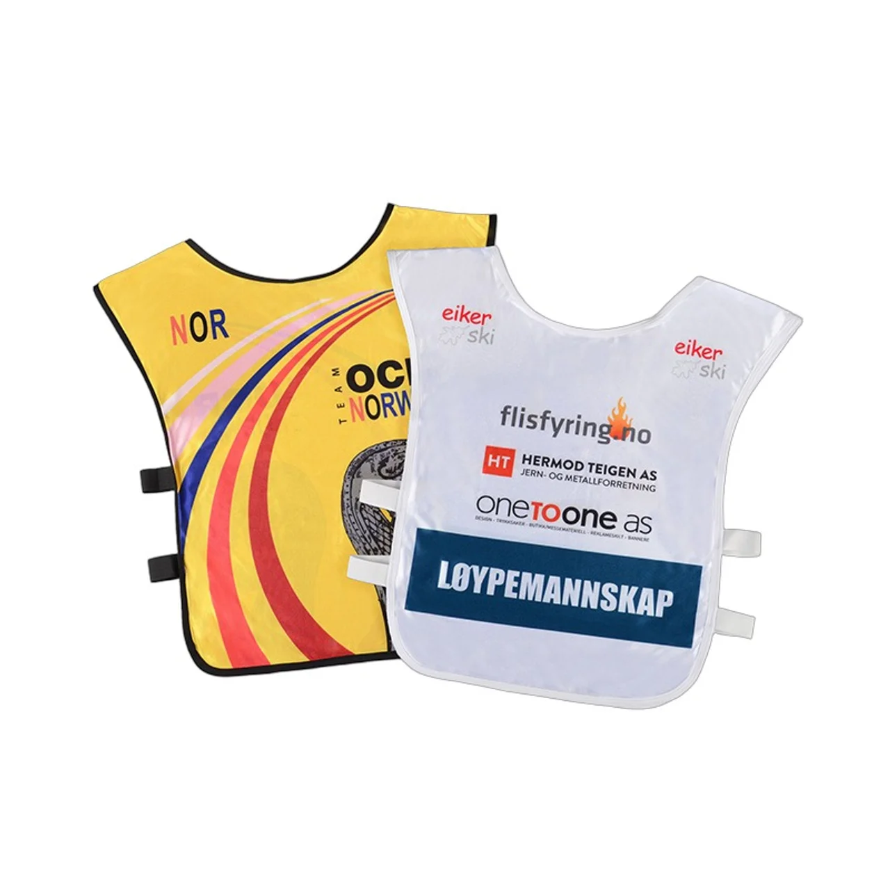 Hovedproduktbilde for 25-47-xww-2224 Zaro Polyester Startvester med Elastiske Sidebånd