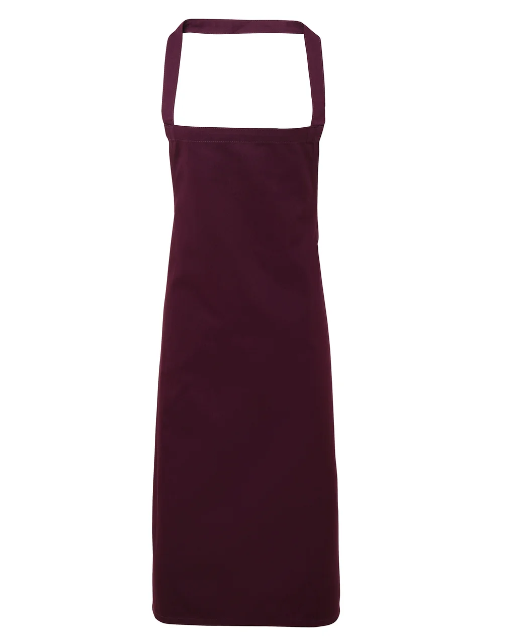 Hovedproduktbilde for Aubergine Premier Bib Bomull Forkle