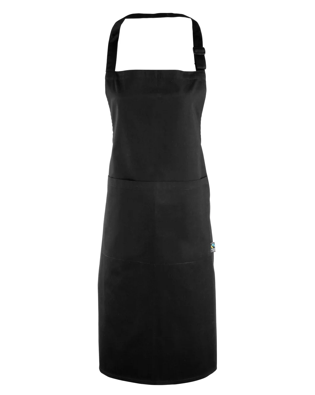 Hovedproduktbilde for Sort Premier Bib Fairtrade Økologisk Bomull Forkle