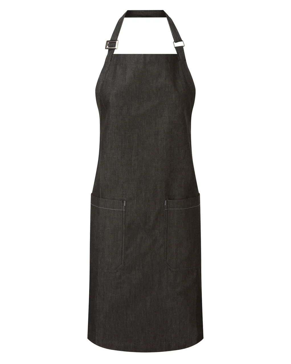 Hovedproduktbilde for Black Denim Premier Fairtrade Økologisk Bomull Denim  Forkle