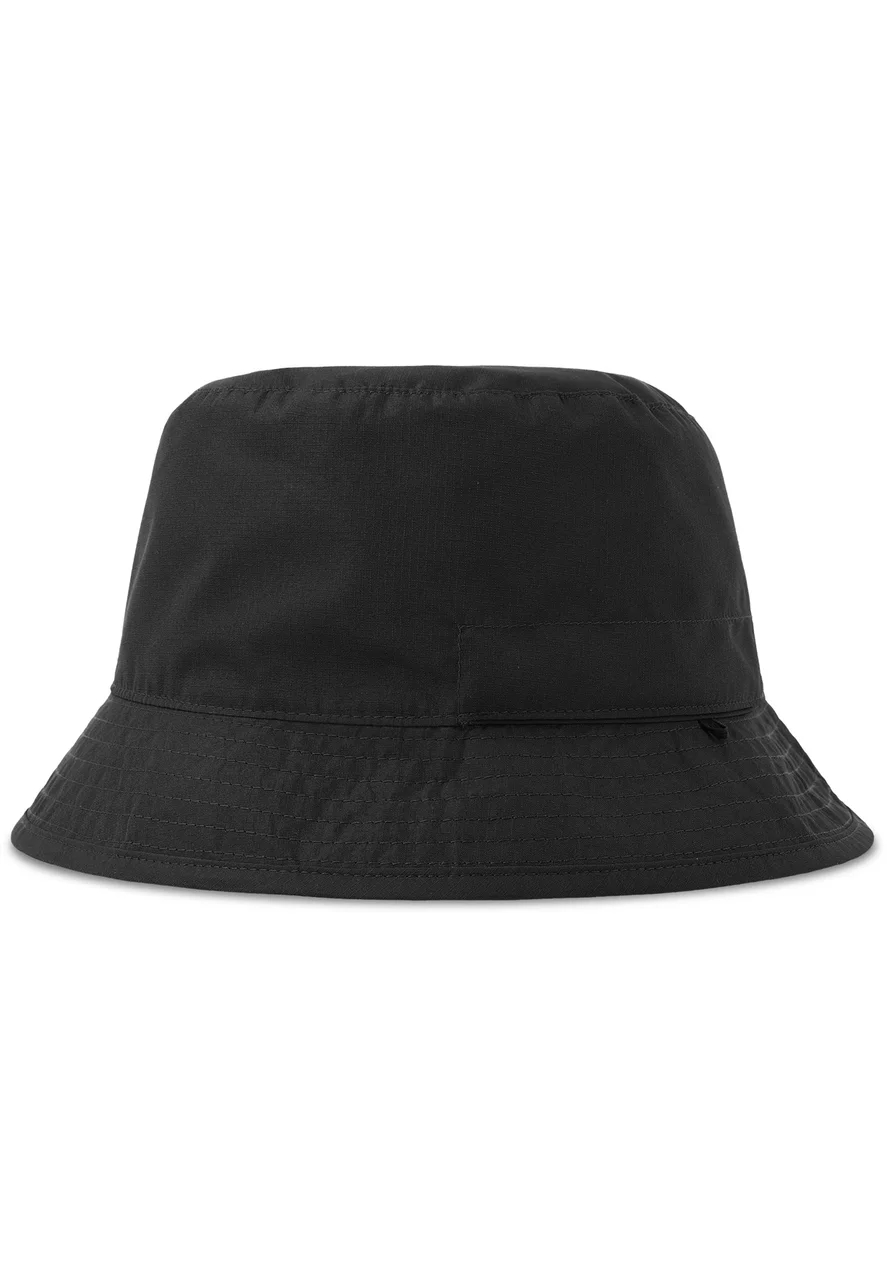Hovedproduktbilde for Black/Grey Atlantis Bucket Pocket-S Resirkulert Polyester Ripstop Bøttehatt