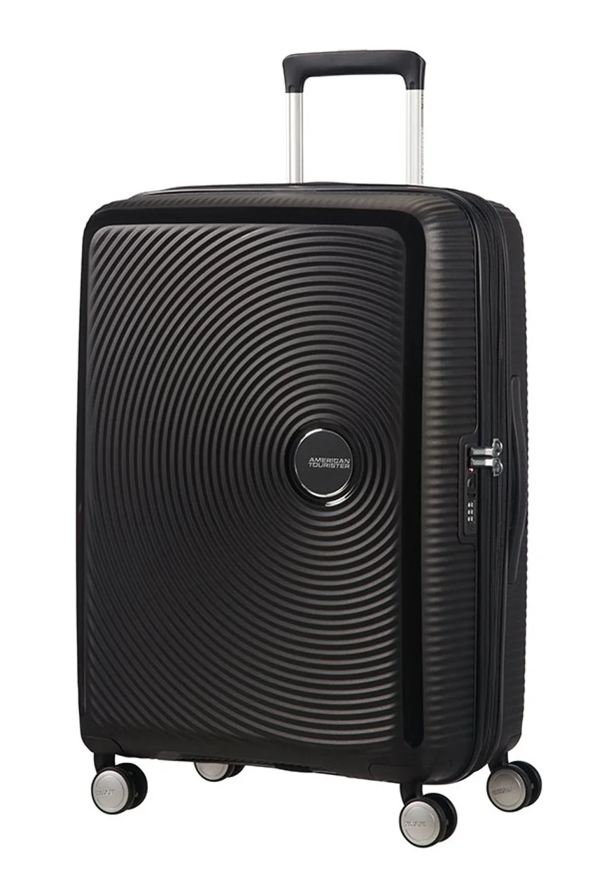 Hovedproduktbilde for Bass Black American Tourister Soundbox Utvidbar Koffert med 4 hjul 67 cm