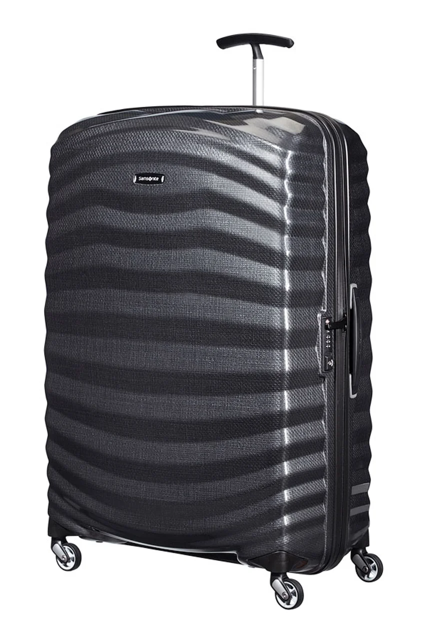 Hovedproduktbilde for Black Samsonite Lite-Shock Koffert med 4 Hjul 81 cm