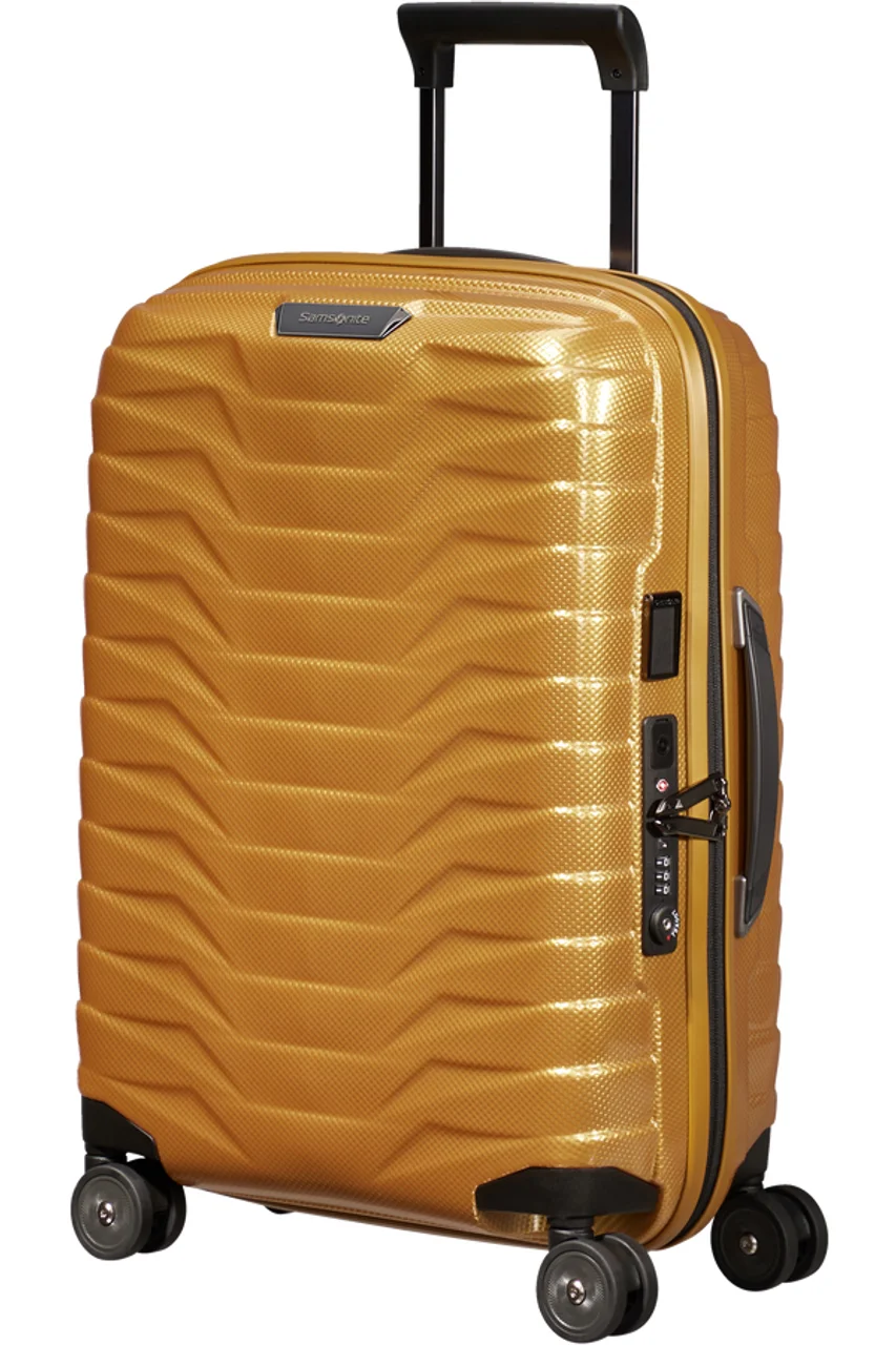 Hovedproduktbilde for Honey Gold Samsonite Proxis Utvidbar Koffert med 4 Hjul 55 cm