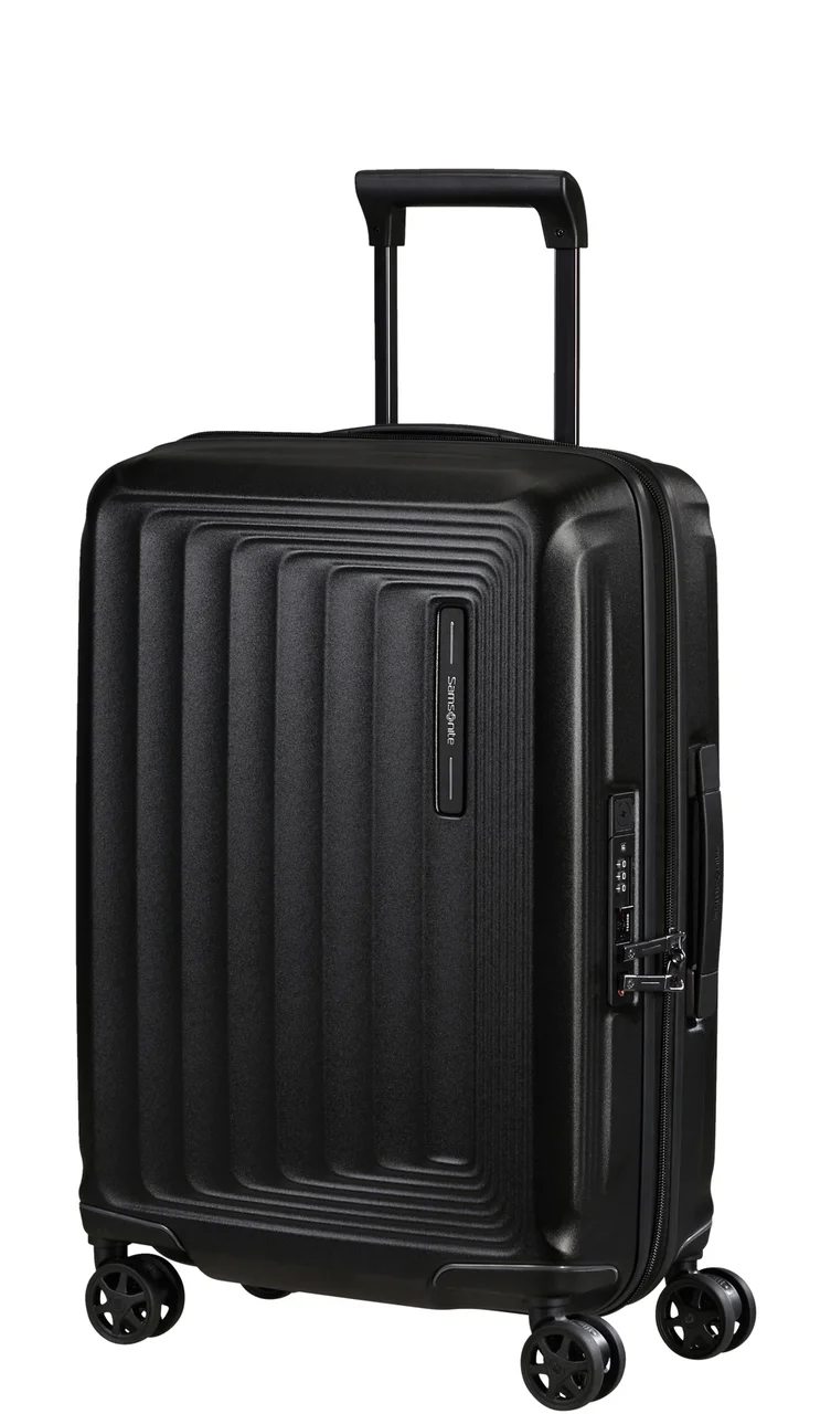 Hovedproduktbilde for Matt Graphite Samsonite Nuon Utvidbar Koffert med 4 Hjul 55 cm