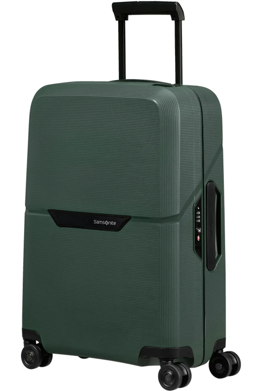 Hovedproduktbilde for Forest Green (S) Samsonite Magnum Eco Koffert med 4 Hjul 55 cm