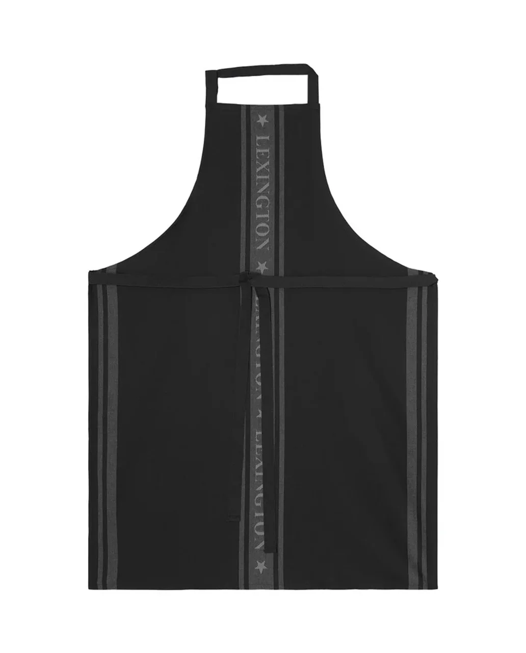 Hovedproduktbilde for Black/White Lexington Icons Økologisk Bomull  Forkle