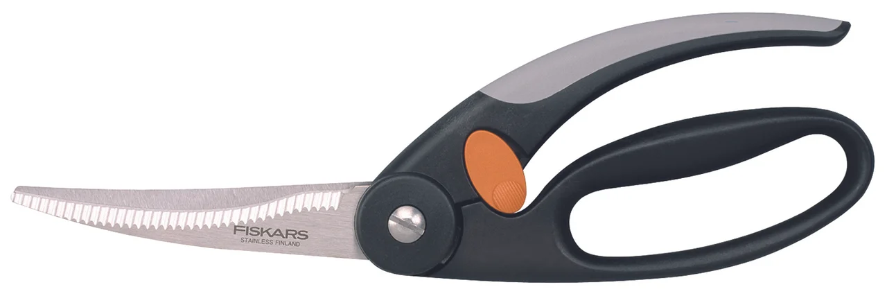 Hovedproduktbilde for Sort Fiskars Functional Kyllingsaks