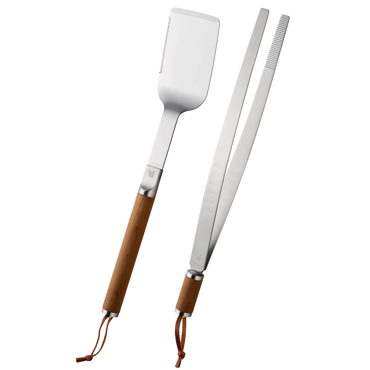 Hovedproduktbilde for Brun Fiskars Norden Rustfritt Stål Grillsett