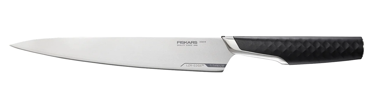 Hovedproduktbilde for Sort Fiskars Taiten Titan 21 cm Forskjærskniv