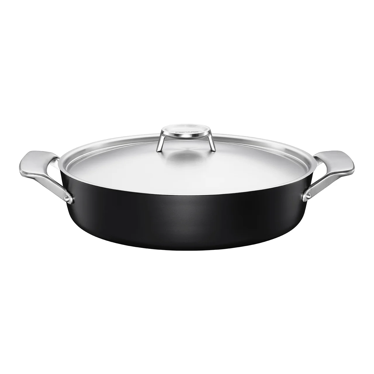 Hovedproduktbilde for Sort Fiskars Taiten Ovnsform med Lokk