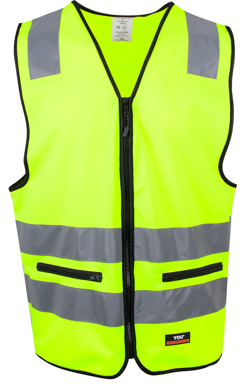 Hovedproduktbilde for Safety Gul You Holmsund Refleksvest
