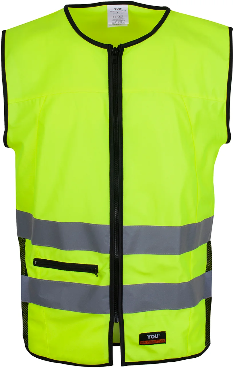 Hovedproduktbilde for Safety Gul You Norrköping Refleksvest