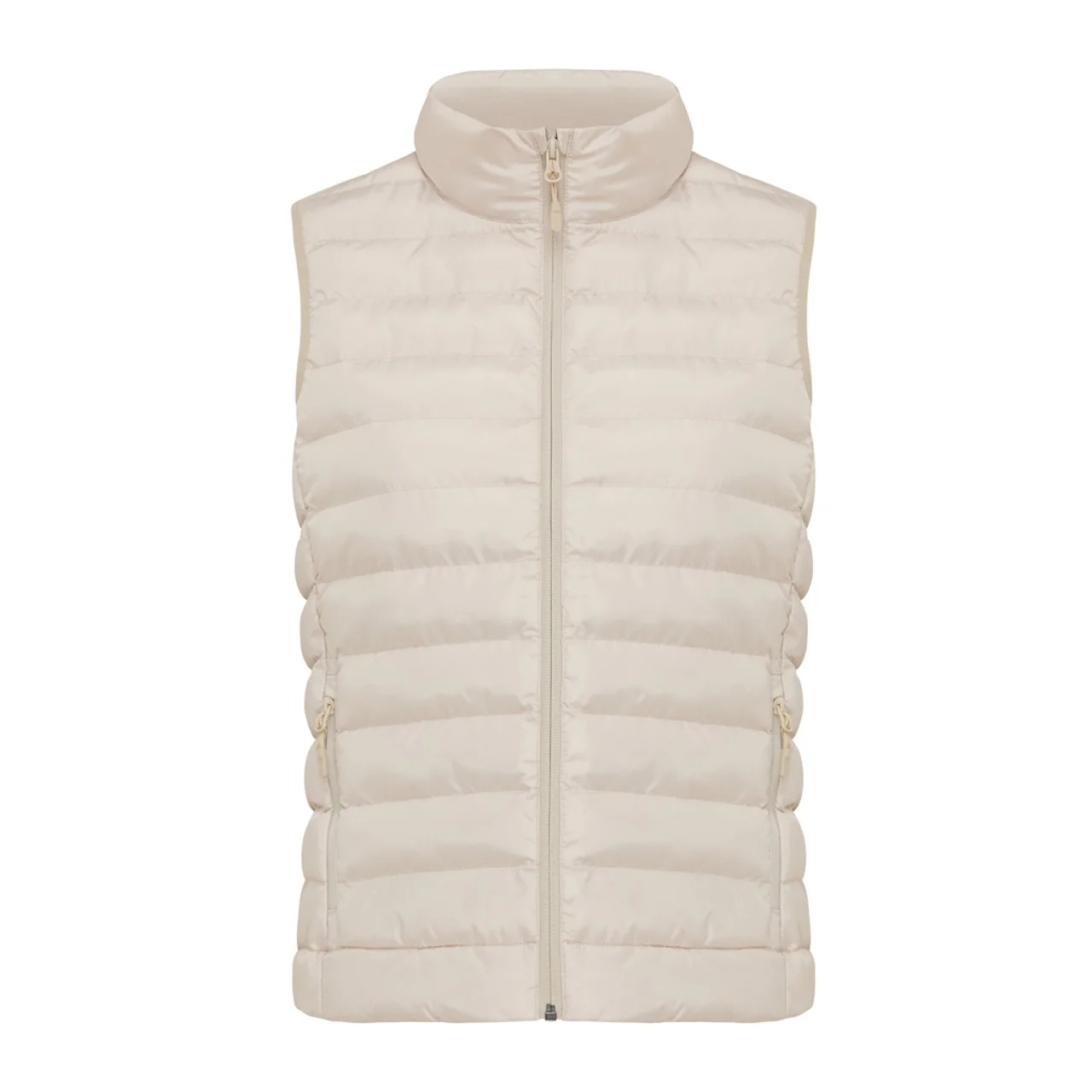 Hovedproduktbilde for Beige iqoniq Meru Resirkulert Polyester Vattert Vest Dame