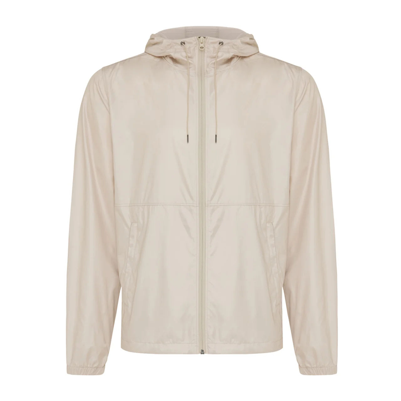 Hovedproduktbilde for Beige iqoniq Logan Resirkulert Polyester Lettvektsjakke