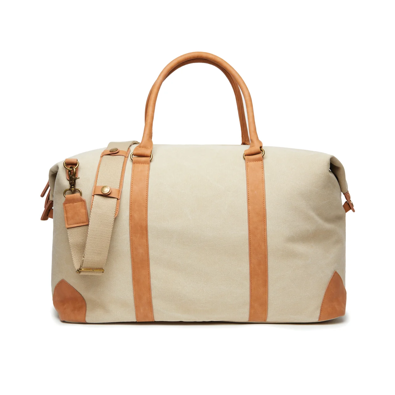 Hovedproduktbilde for Beige Vinga Bosler RCS Resirkulert Kanvas Dufflebag