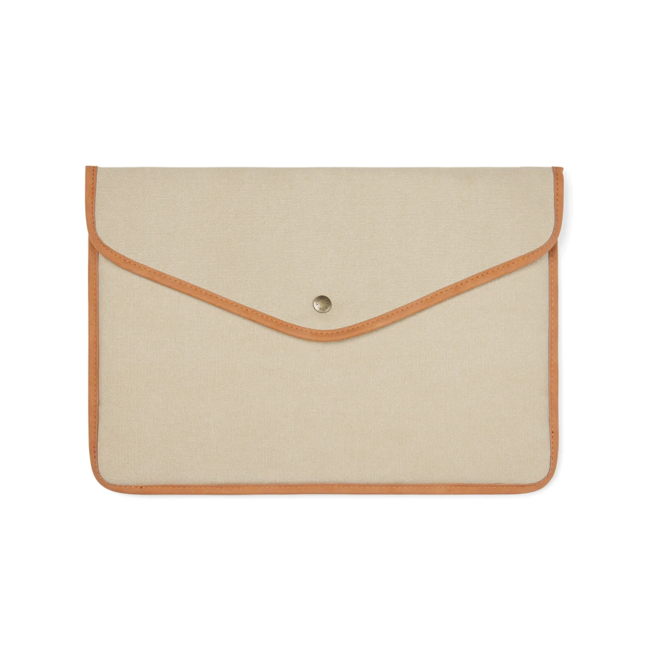 Hovedproduktbilde for Beige Vinga Bosler GRS Resirkulert Kanvas 16" Laptopetui
