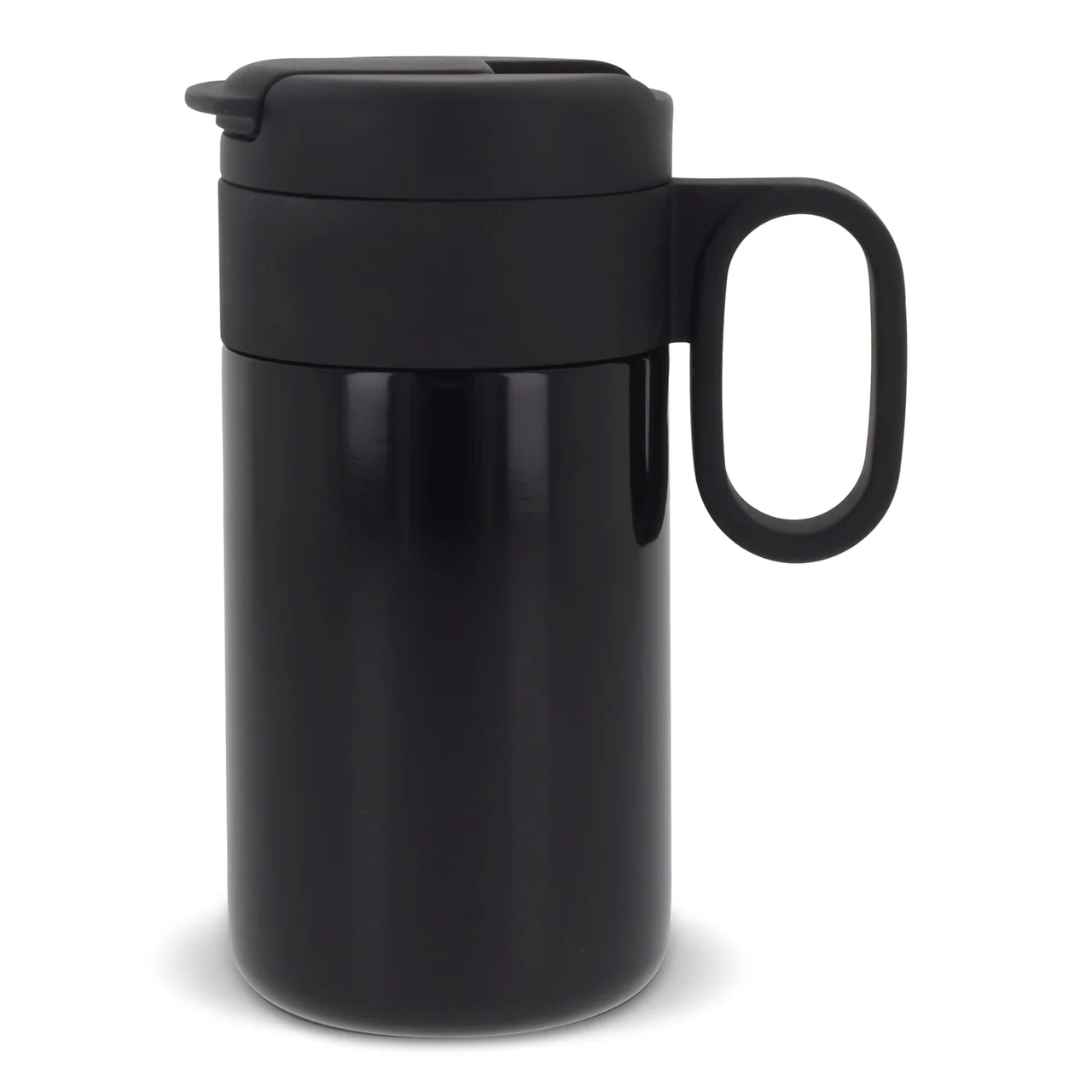 Hovedproduktbilde for Black Flow 250 ml Rustfritt Stål Termoflaske med håndtak