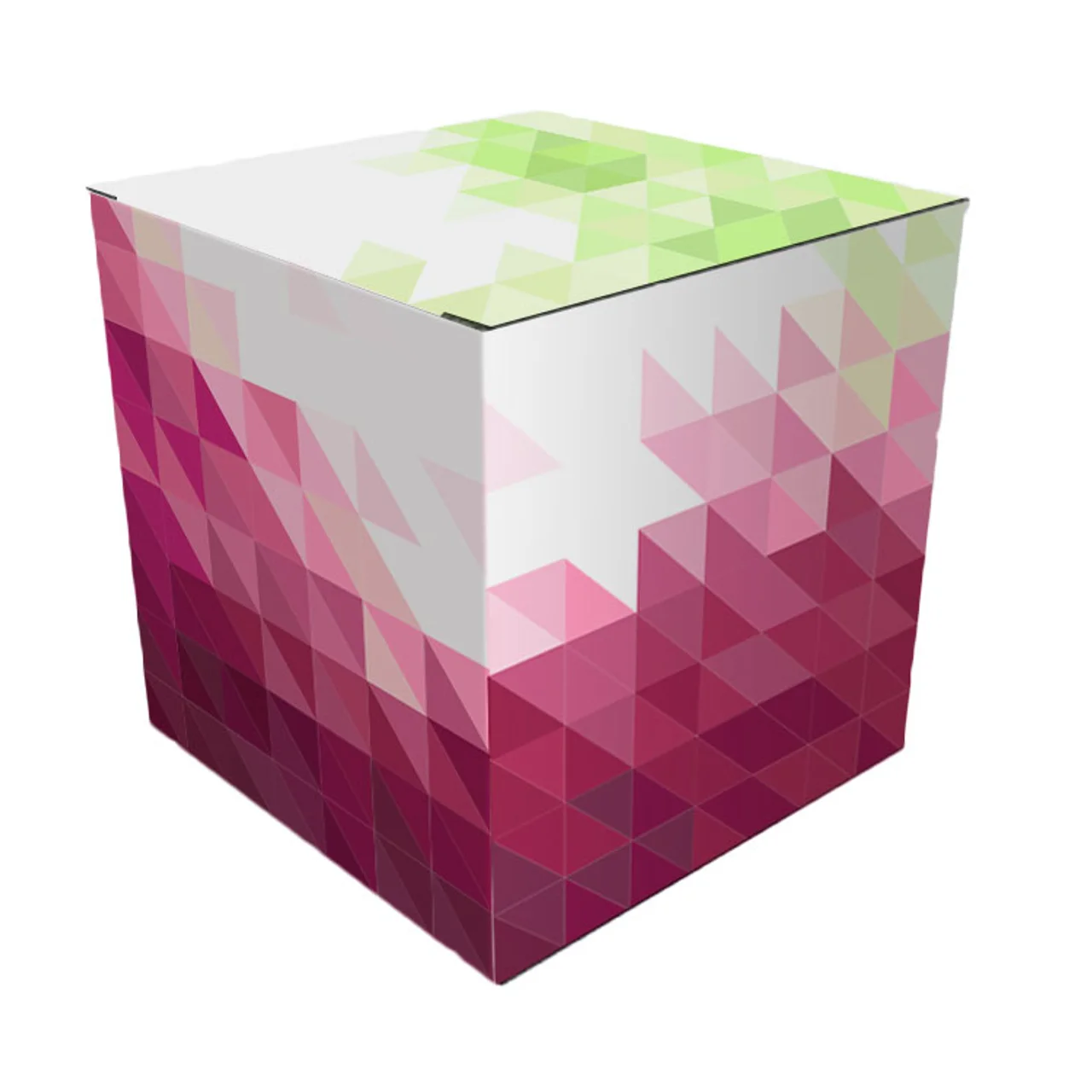 Hovedproduktbilde for 10x10x10 cm Pop-up display Cube