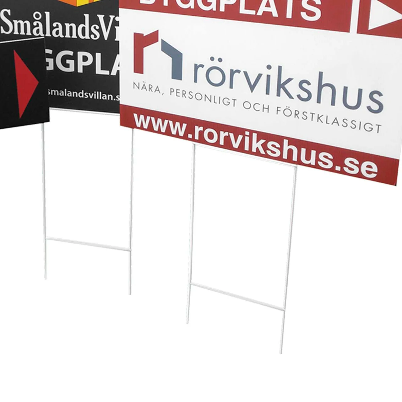 Hovedproduktbilde for 30 cm 6101-05 Trådstativ til Meglerskilt