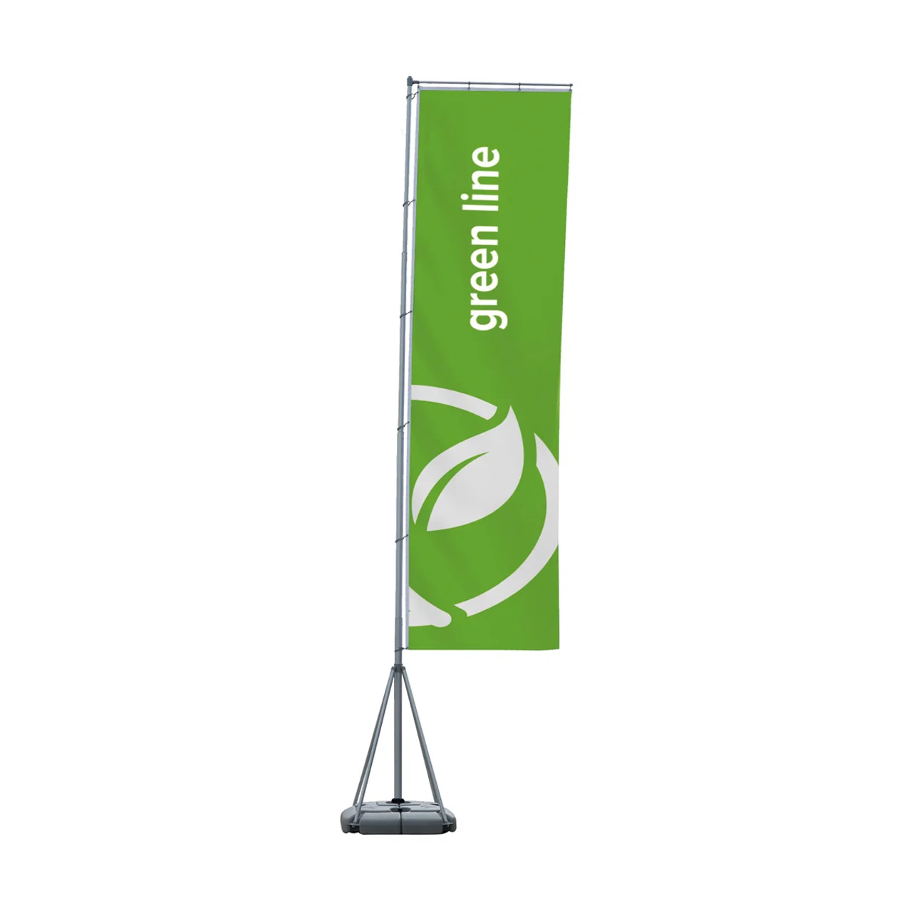 Hovedproduktbilde for Bare flagg 110x400 cm Eventflagg 5m (rPET)