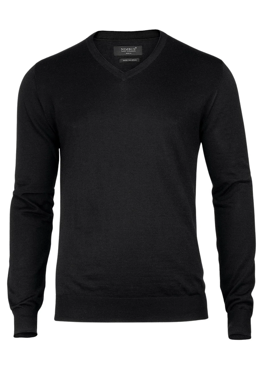 Hovedproduktbilde for Black Nimbus Ashbury Merinoull  Strikkegenser