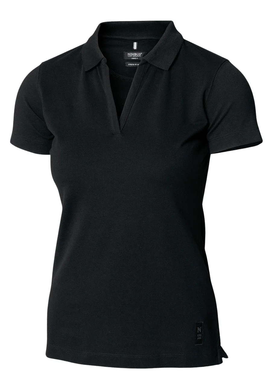 Hovedproduktbilde for Black Nimbus Harvard V-Neck  Poloskjorte Dame