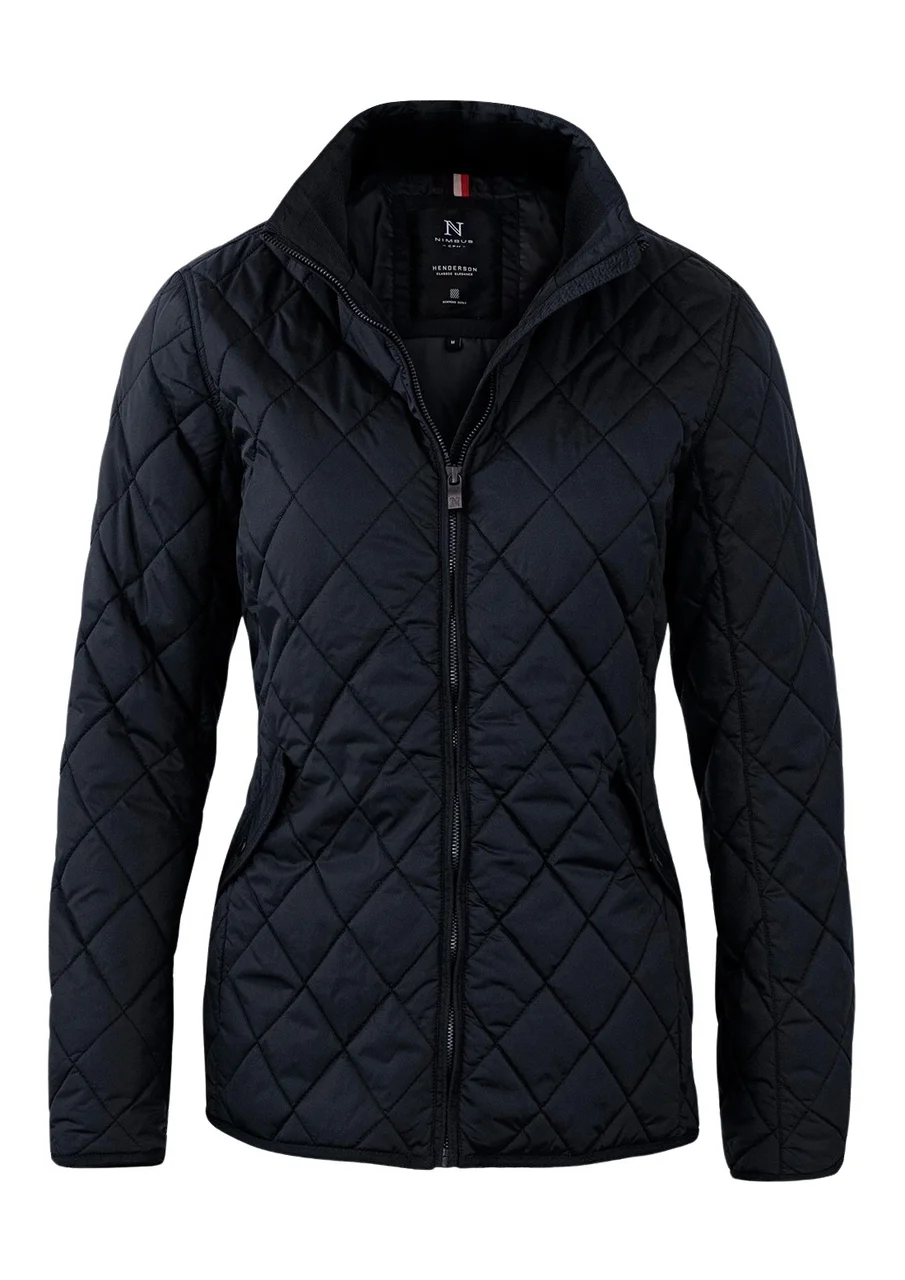 Hovedproduktbilde for Midnight Blue Nimbus Henderson Diamantkvilt Jakke