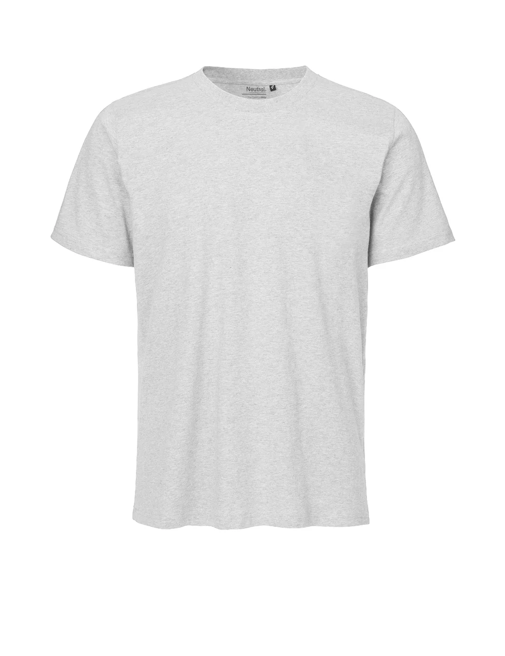 Hovedproduktbilde for Ash Grey Neutral Unisex T-skjorte