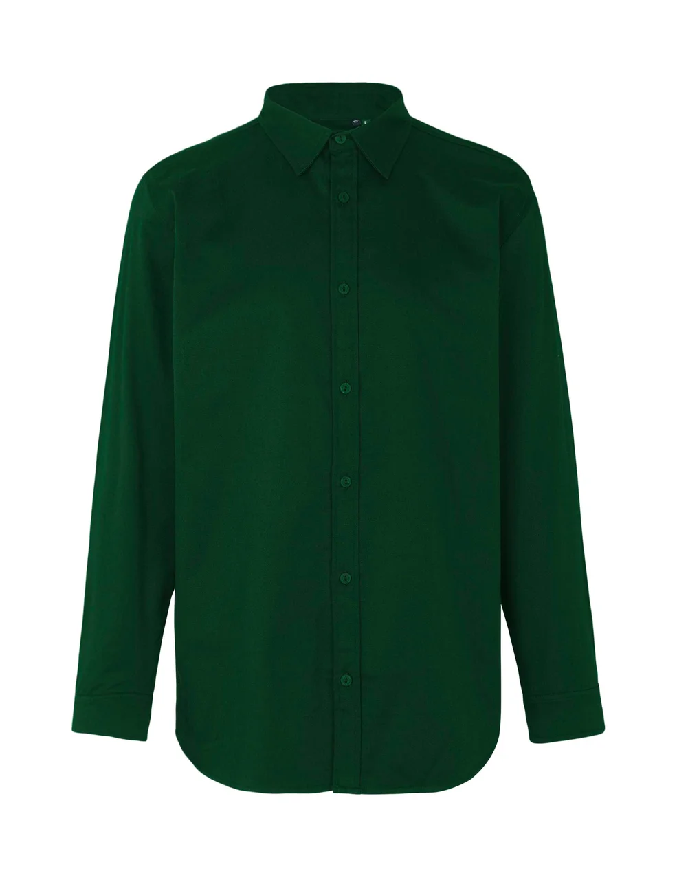 Hovedproduktbilde for Flaskegrønn Neutral Twill Skjorte