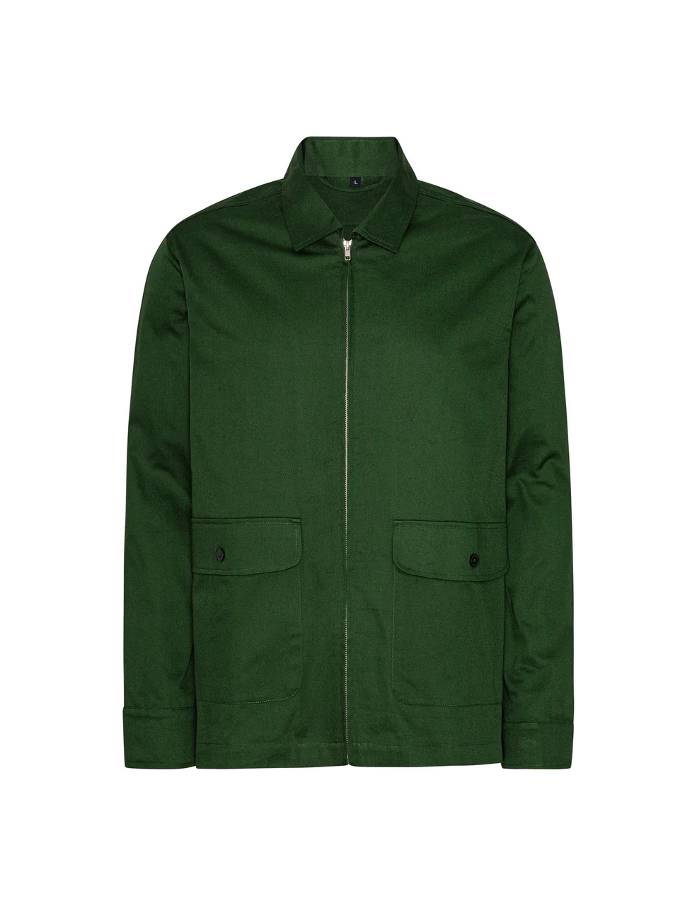 Hovedproduktbilde for Flaskegrønn Neutral Twill Jakke