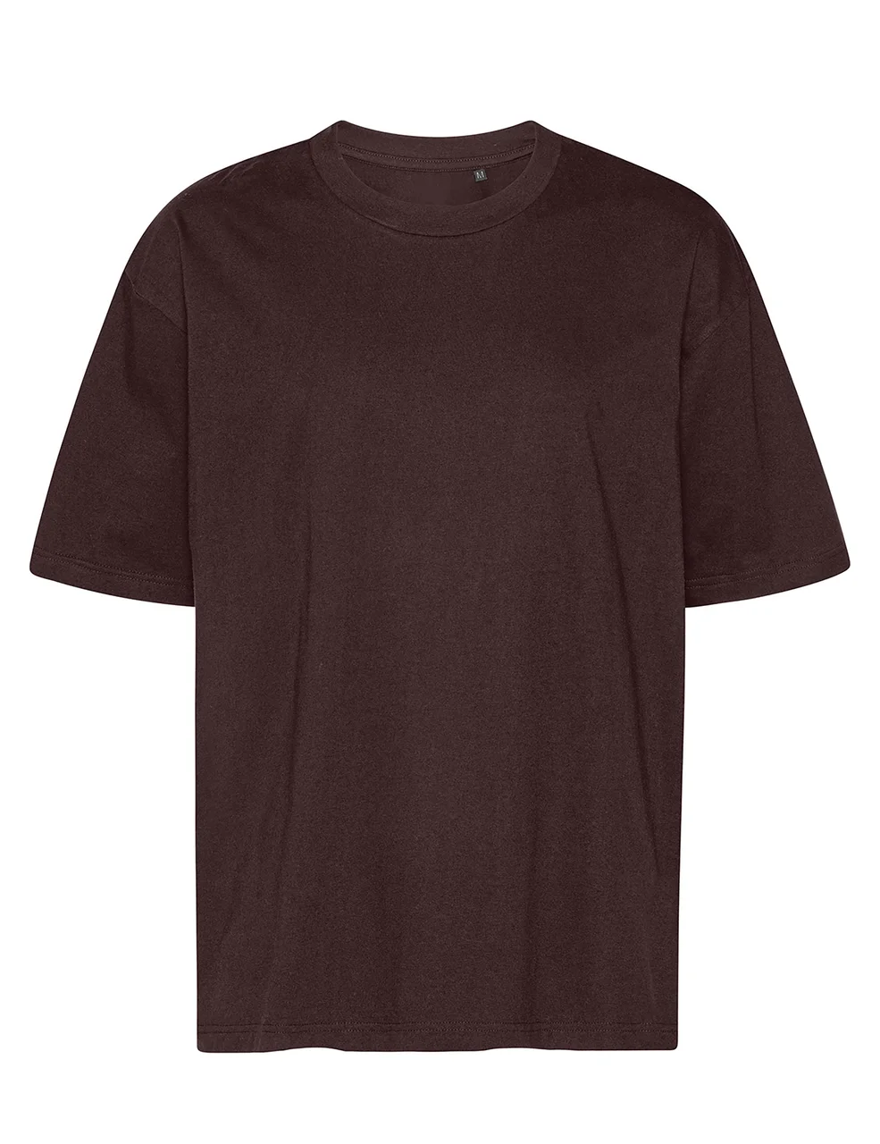 Hovedproduktbilde for Brun Neutral Tiger Cotton Oversized T-skjorte