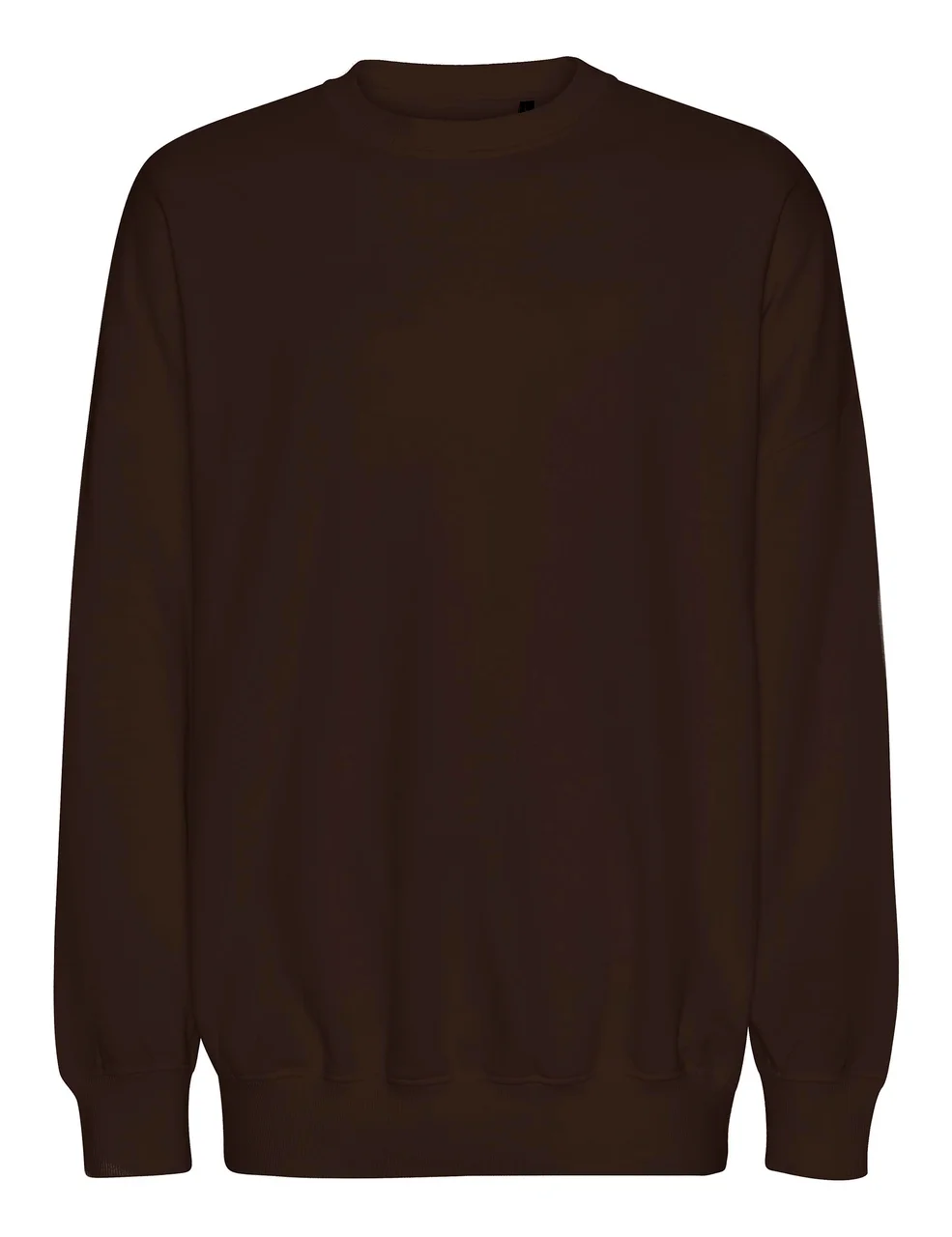 Hovedproduktbilde for Brun Neutral Tiger Cotton Oversized Collegegenser