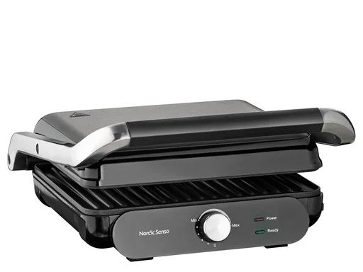 Nordic Sense 2000 W Paninigrill med Avtakbare Grillplater