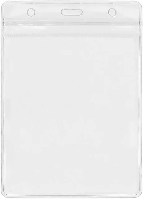 Produktbilde for Kortholder Mykplast Vertikal Transparent (25-pk)