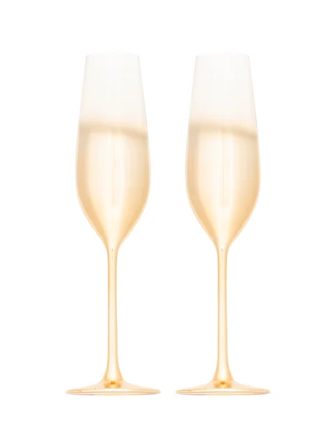 Produktbilde for Lord Nelson Champagneglass Gull 2-pack