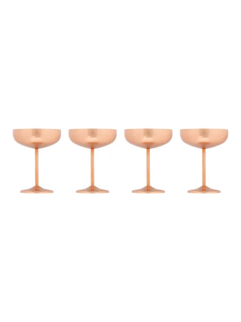 Produktbilde for Örrefors Jernverk 4-pk Gull og Kobberfinish Champagne Coupe