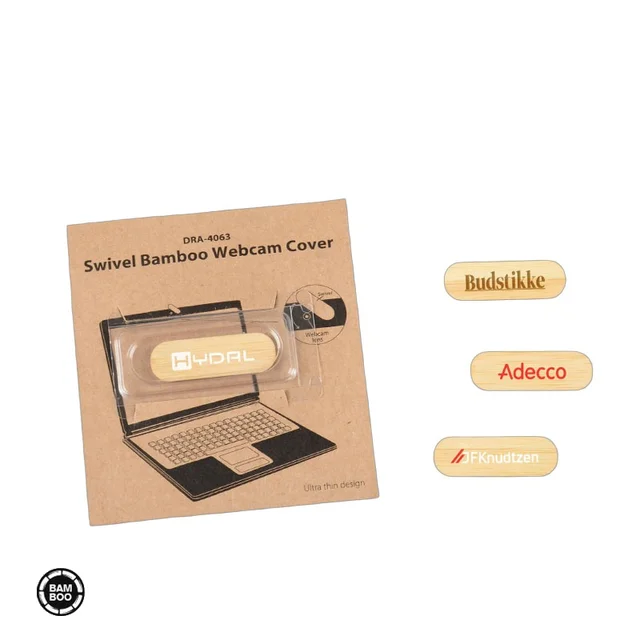 Produktbilde for Banden Bambus Webcam Cover
