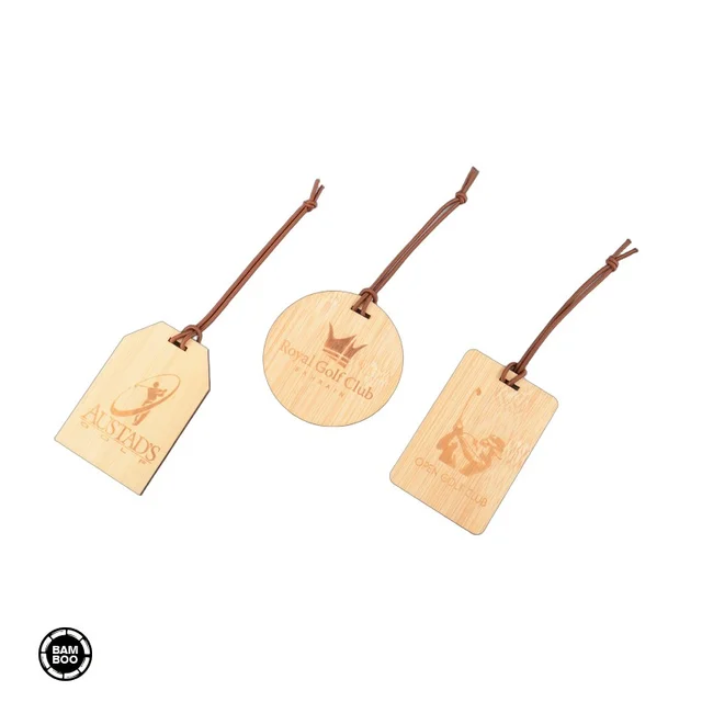 Produktbilde for Bandon Bambus Golfbag Tag
