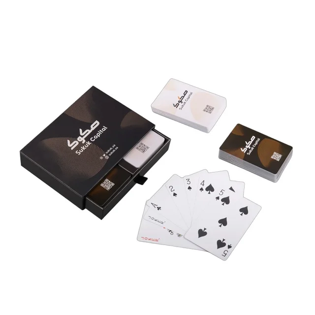 Produktbilde for Vallad 2-pk Kortspill Boks