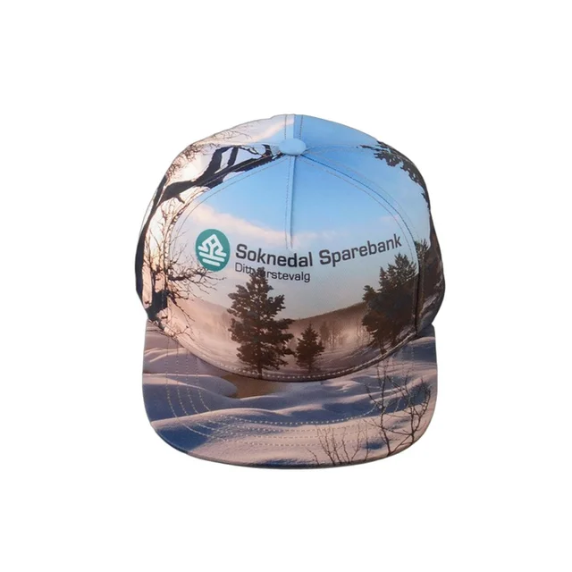 Produktbilde for Heltrykket Klassisk Snapback Caps