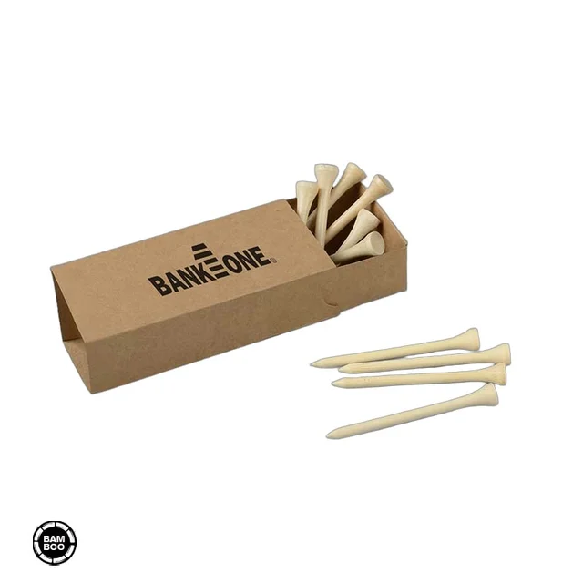 Produktbilde for Clover Bambus Golf Pegger i Papireske