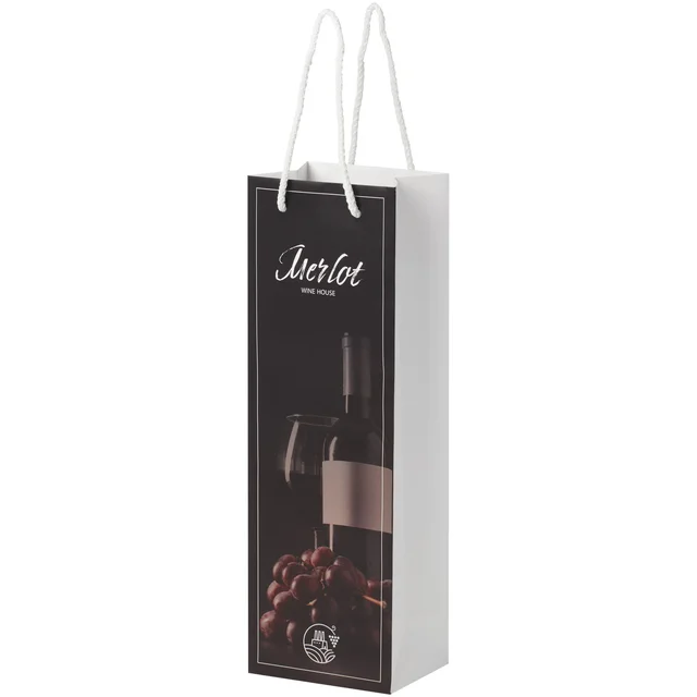 Produktbilde for Vinpose Håndlaget 170 g/m2 Laminert Papir med Plasthåndtak 