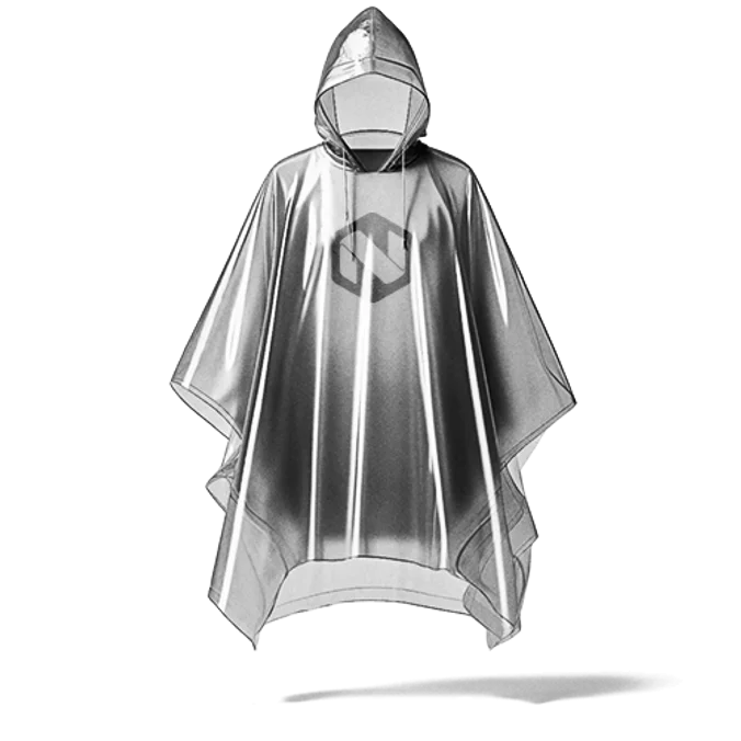 Listevisningsbilde for kategorien Regnponcho/-jakke