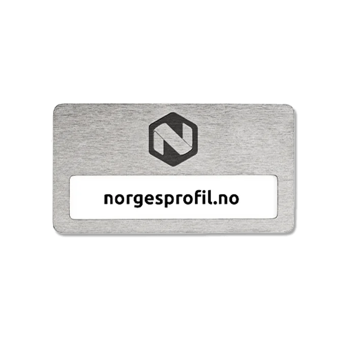 Listevisningsbilde for kategorien Navnskilt