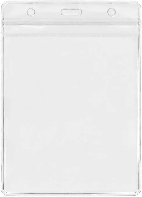 Produktbilde for Kortholder Mykplast Vertikal Transparent (25-pk)