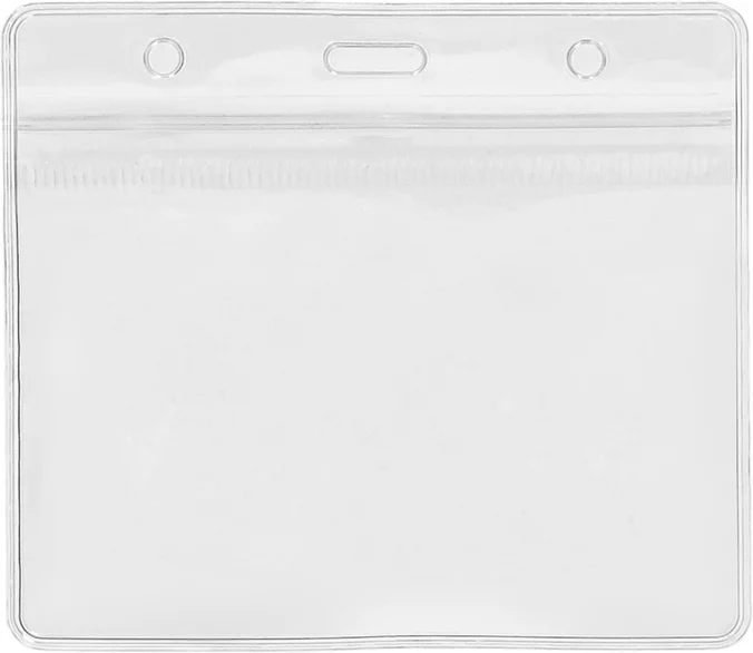 Produktbilde for Kortholder Mykplast Horisontal Transparent (25-pk)